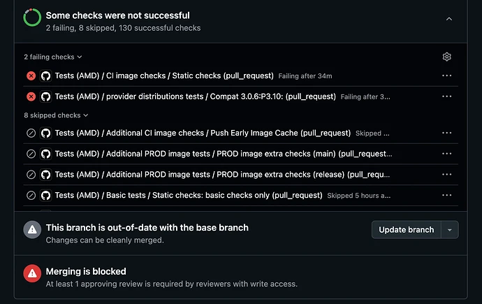 Some checks were not successful