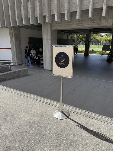 타이베이 의학대학교 PyCon TW 행사장 입구