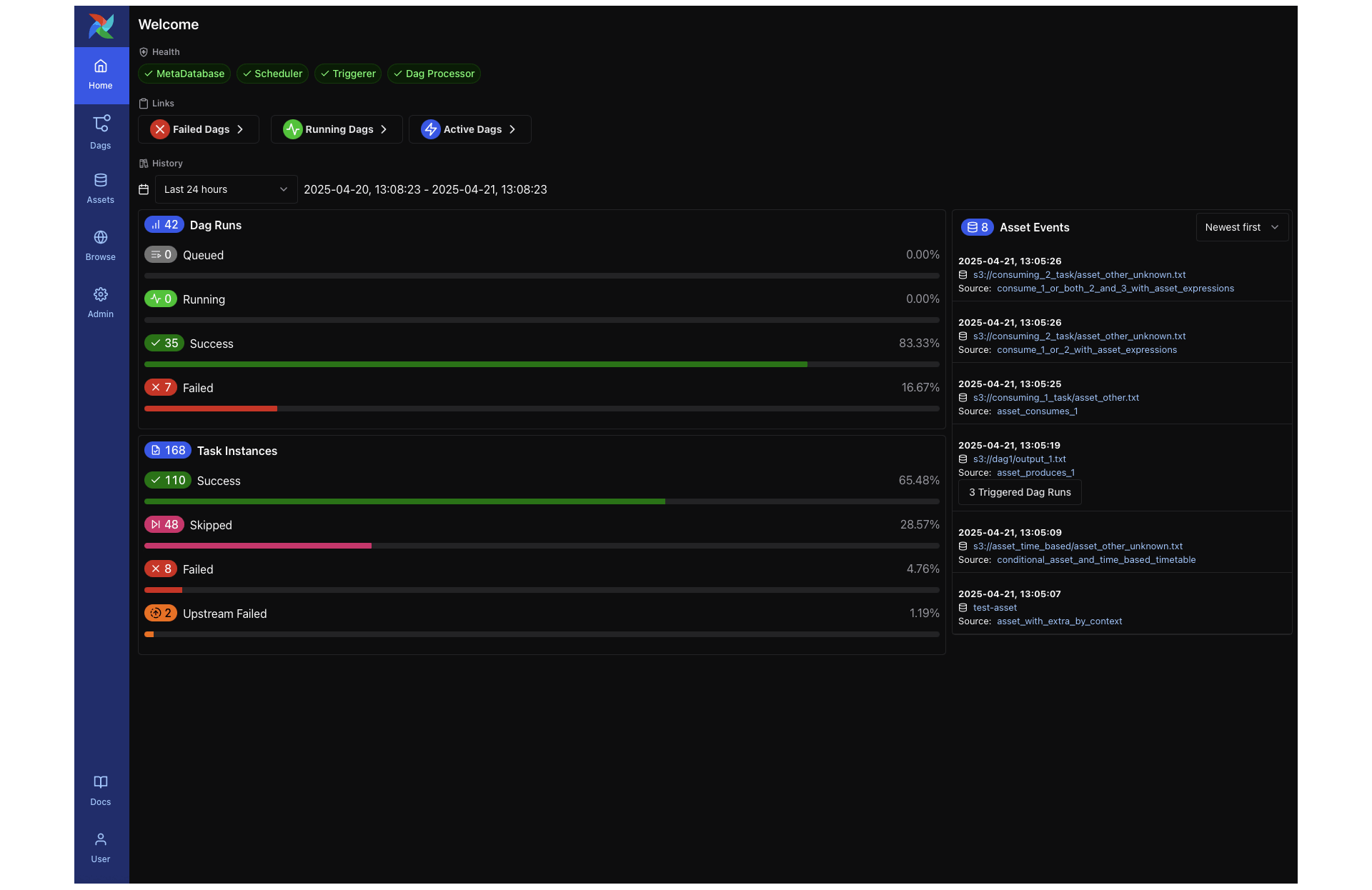 Airflow 3.0의 새로운 UI 화면